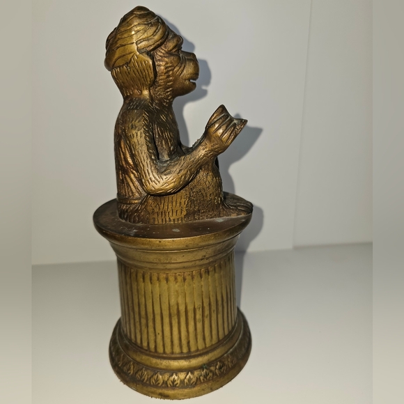 Vintage Brass Money Trinket Box - Picture 8 of 13